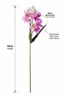 Kunstmatige Freesia Real Touch vochtbestendige, milieuvriendelijke kunstbloem voor Valentijnsdag en Thanksgiving