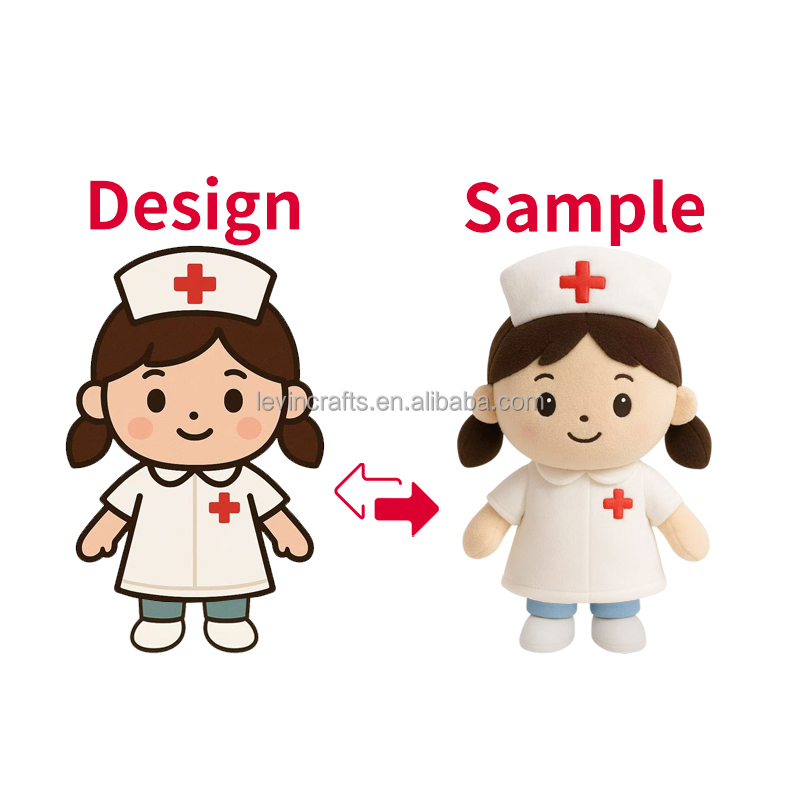 Personalized Plush Toy Nurse Plush Doll