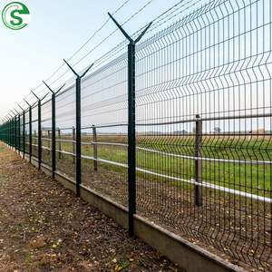 Paneles de valla de malla de alambre curvo soldado 3D de jardín decorativo de alta calidad Y valla de flexión 3D - Product Image 5