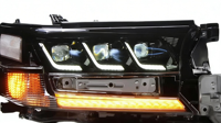 Conjunto de Faros Delanteros LED Modificados para Toyota Land Cruiser 2016-2021, Repuesto de Faros, Suministro de Fábrica, Piezas de Automóvil -- Un Par