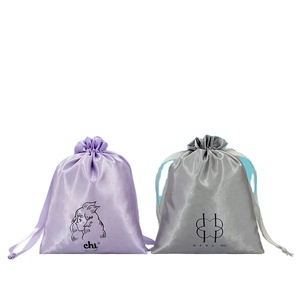 Sacs en satin à cordon, sacs en soie, pochettes de rangement pour cosmétiques et bijoux, emballages en tissu, pochettes cadeaux - Product Image 1