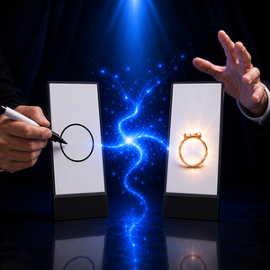 Tavoletta Magica per Disegnare, Lavagna Magica, Disegna su Oggetti Reali, Accessori per Illusioni Magiche per Bambini e Adulti - Product Image 2