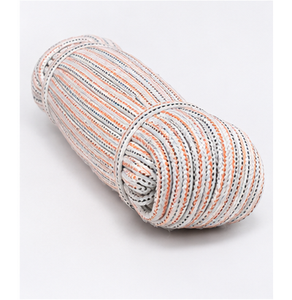 Cordon plat tressé en polyester blanc de qualité supérieure, résistant à l'humidité, aux UV et à l'abrasion, souple et léger, pour l'emballage et les utilisations marines. - Product Image 2