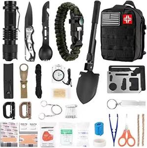 JK-B-010 cắm trại EDC <span class=keywords><strong>Survival</strong></span> <span class=keywords><strong>kit</strong></span> hộp số chiến thuật ngoài trời <span class=keywords><strong>Survival</strong></span> Bộ dụng cụ cho đi bộ đường dài cắm trại <span class=keywords><strong>72</strong></span> trong 1 khẩn cấp <span class=keywords><strong>Survival</strong></span> Bộ dụng cụ - Product Image 2