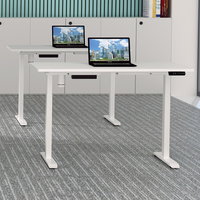 Meilleur prix usine vente en gros, moteur unique hauteur réglable bureau bureau maison pieds de bureau électriques avec 10 ans d'expérience