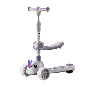 <span class=keywords><strong>Patinete</strong></span> Plegable Multifuncional <span class=keywords><strong>Unicornio</strong></span> con Música y Luces para Uso en Exteriores para Niños de 6 a 8 Años y Niños Más Pequeños - Popular - Product Image 2