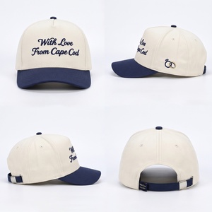 Wholesale Custom <b>Wedding</b> Bridal Party Embroidered Logo Adjustable 5 Panel Structured Two Tone Baseball Cap <b>for</b> <b>Wedding</b> Couple - Product Image 3