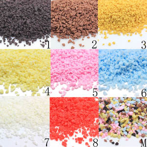 Simulation de chocolat en argile visqueuse, couleur rose, 24 pièces, fournitures de remplissage, jouets de décoration, gâteau bonbons, <span class=keywords><strong>Dessert</strong></span>, boue - Product Image 6