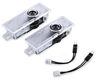 Para 3 4 5 6 7 Series X1 X3 X4 X5 X6 X7 E60 E90 F10 F30 E70 E71 E72 E83 E84 E85 E86 E89 LED Proyector de puerta de coche Luz de sombra fantasma