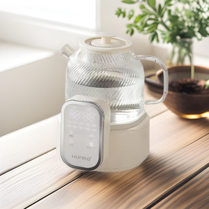Hurma Smart Glass <b>Kettle</b> 1.5L Touch <b>Control</b> Constant <b>Temperature</b> Tea Maker Household Office Use - Product Image 1