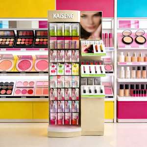 फैक्टरी उच्च अंत वेंडिंग मशीन कार्डबोर्ड डिस्प्ले लिपस्टिक प्रदर्शन खुदरा त्वचा देखभाल उत्पाद प्रदर्शन बूथ - Product Image 4