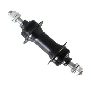 Moyeu de <span class=keywords><strong>roue</strong></span> de vélo en acier pour <span class=keywords><strong>axe</strong></span> <span class=keywords><strong>traversant</strong></span> avant/arrière, roulements étanches à écrou – Compatible universel pour vélos pour enfants/VTT, durable et haute performance - Product Image 5