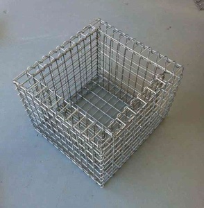 Thép mạ kẽm gabion giỏ cho xây dựng PVC tráng hàn dây lưới lỗ vuông đá giữ lại hàng rào tường - Product Image 3