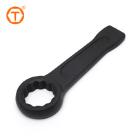 Clé à douille plate métrique à anneau unique de 30-70 mm en acier au carbone pour bricolage et OEM