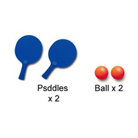 Table d'entraînement sportive pour enfants 2 en 1 pickleball d'intérieur mini set de jouets de tennis de table