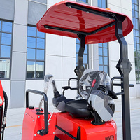 Mini-excavatrice HFT : Nouveaux accessoires de conception, y compris marteau, tarière, chenilles, moteur, pompe, boîte de vitesses, roulement, garantie 1 an