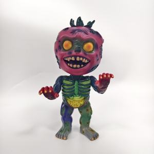 Demeng Vente en gros Sofubi Jouets Fruit Figurine Zombie Monstres Figure Plastique Vinyle PVC Modèle Figura 3D Art Collectibles Fournisseur - Product Image 1