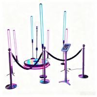 Tube LED sans fil Pixel Lighting, batterie sans fil DMX 360 LED pour mariage, DJ, éclairage de scène, événement, divertissement, fête, mariage