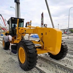 Motoniveladora de motor de tracción total para construir cobertura total para nivelación de tierra Eliminación de nieve Núcleo Caja de cambios Cojinete Motor Bomba Engranaje PLC - Product Image 1