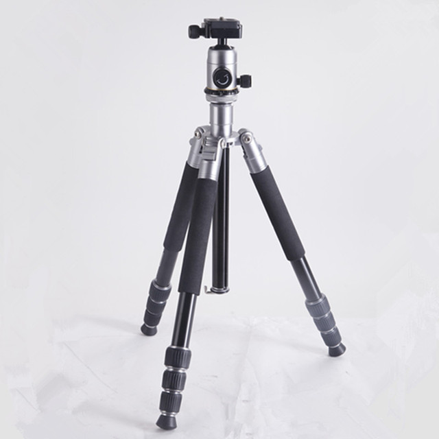 Best Aluminum Lightweight Travel Tripod Easy-carrying Camera Tripod for Smart Phone Digital Camera, DSLR, Small Camcorder