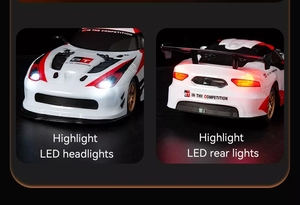 SJY-Q116 2.4G GT Thể Thao 1:16 4WD Điều Khiển Từ Xa <span class=keywords><strong>RC</strong></span> Với Thêm Trôi Dạt Lốp Quà Tặng Cho Trẻ Em Racing Drift Xe Đồ Chơi 16 Km/h - Product Image 3