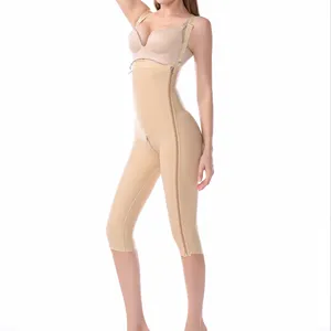 Women's body sculpting pants stretch high waist abdomen hips plastic legs thin legs enhanced