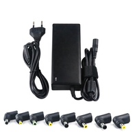 Cargador Universal de Viaje para Portátil de 90w con 8~12 Puntas para HP/Dell/Asus/Acer/Samsung/Lenovo, con Certificación CE, FCC y ROHS