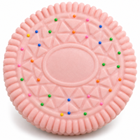 Jouet Squishy Géant en Forme de Biscuit, Doux et Sensoriel, Anti-Stress, Cadeau Nouveauté en Forme d'Aliment, Vente en Gros
