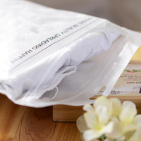 Pochette en plastique personnalisée, grand sac d'emballage en Nylon, sac Ziplock pour vêtements