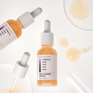 ECOFACTORY Korea Ampolla Bounce con 5% de PDRN de Bajo Peso Molecular Certificada para Blanquear y Antiarrugas, Esencia Facial y Corporal - Product Image 1