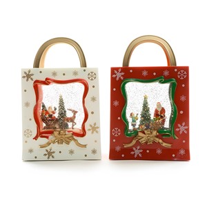 ถุงพลาสติกพร้อมไฟใช้น้ำและแบตเตอรี่ ขนาด 15x7 ซม. สูง 23 ซม. คละแบบ - Product Image 1