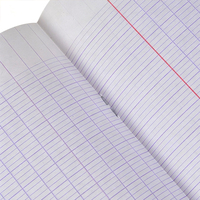 Cahier d'exercices scolaire A5 personnalisé, ligné à la française, relié à cheval, avec couverture imprimée en couleur