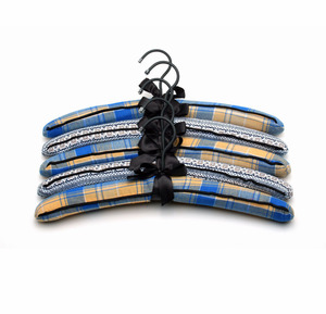 Nhà Máy Trực Tiếp Phụ Nữ Và Kid Padding Quần Áo Móc Treo Cho <span class=keywords><strong>Amazon</strong></span> Top Bán Hàng Cho Tủ Quần Áo Sử Dụng - Product Image 1