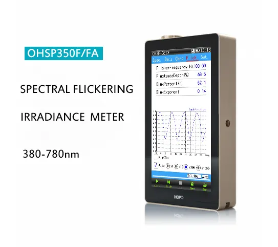 Handheld raman spectrometer OHSP350FA digitale spectrum analyzer led