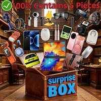 Caja Misteriosa Sorpresa 100% con 5 Artículos Electrónicos 3C para Hombre y Mujer - Cámara de Acción Premium, Reloj Inteligente, etc.
