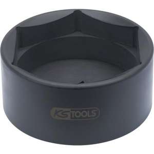 KS TOOLS - 450.0245 Douille pour écrou d'essieu 3/4 ''Volvo 80mm x6 pans-EAN 4042146400555 HEAVY VEHICLES - Product Image 2