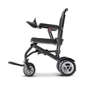 Silla de Ruedas Eléctrica Plegable de Aleación de Aluminio, Ligera, de 9.8 Kg, para Personas con Discapacidad y Adultos Mayores, Batería de 6/10/20AH - Product Image 4