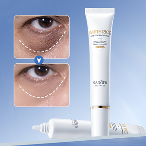 SADOER Crema Contorno <span class=keywords><strong>Occhi</strong></span> al Riso Bianco e Nicotinamide 20g, Schiarisce e Illumina la Zona degli <span class=keywords><strong>Occhi</strong></span>, Riduce Occhiaie e Opacità, Prodotto per la Cura degli <span class=keywords><strong>Occhi</strong></span> - Product Image 6