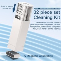 Kit de Limpieza Profunda Multifuncional 32 en 1 para Teclados y Extracción de Teclas - Herramientas de Precisión