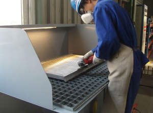 <span class=keywords><strong>LOOBO</strong></span> de eliminación de polvo banco con filtro de cartucho de polvo de un sistema purificador de colector de polvo de la Mesa - Product Image 2