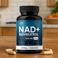 Complément NAD+ Resvératrol OEM ODM Marque Privée Soutien Énergétique Cellulaire Fabricant Grossiste