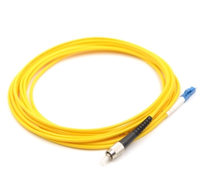 Cordon Fibre Optique Monomode OS2 LC UPC Vers FC UPC G657A1 A2 Simplex LSZH 2.0mm FTTH