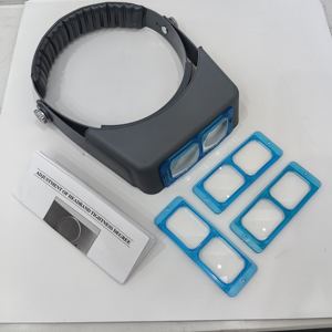 Lente d'Ingrandimento Medica Dentale ENT 1.5X 2X 2.5X <span class=keywords><strong>3.5X</strong></span> con Piastre Multilente e Fascia Regolabile - Product Image 3