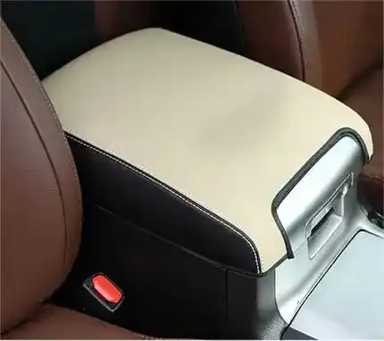 Accoudoir boîte couverture voiture accoudoir coussin sac de rangement voiture console centrale accessoires voiture accoudoir boîte couverture