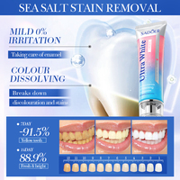 SADOER Dentifrice Ultra Blanc Blanchissant Formule Herbal Anti-Caries Rafraîchissant pour Usage Domestique