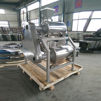 Vente chaude Passion Fruit Seed Nucléation et séparation automatiques Extracteur de jus Machine à battre les fruits