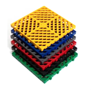Tapis de drainage carré en plastique PP pour lave-<span class=keywords><strong>auto</strong></span>, idéal pour les ateliers de beauté automobile 4S et les nettoyages de véhicules - Product Image 4