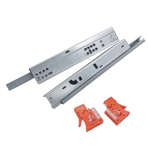 Montaje inferior tipos de diapositivas de hoja oculta empuje para abrir del cajón del Gabinete de cocina deslizante - Product Image 3