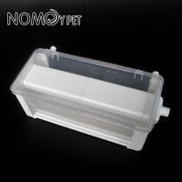 Nouveaux accessoires d'aquarium boîte de filtre à eau en plastique suspendue de taille moyenne filtre de réservoir de tortue d'aquarium