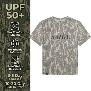 Camiseta <span class=keywords><strong>de</strong></span> Pesca Personalizada con Protección Solar UPF 50, <span class=keywords><strong>Manga</strong></span> Larga, Secado Rápido, Transpirable, Material Elástico, Camiseta <span class=keywords><strong>de</strong></span> Caza con Camuflaje, <span class=keywords><strong>Manga</strong></span> <span class=keywords><strong>Corta</strong></span> - Product Image 1